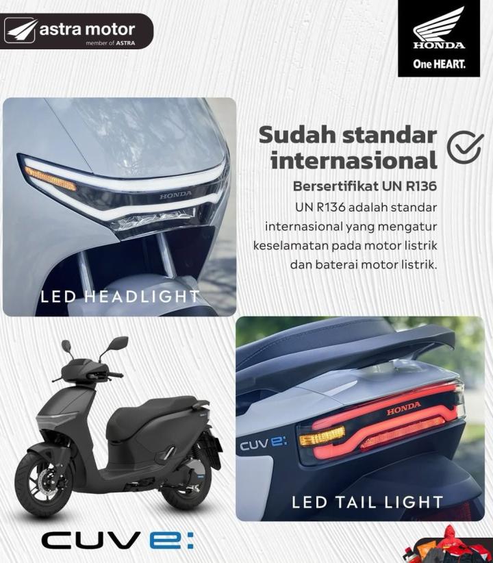 Standar Keamanan Global, Honda CUV e: Resmi Hadir di Astra Motor Imam Bonjol